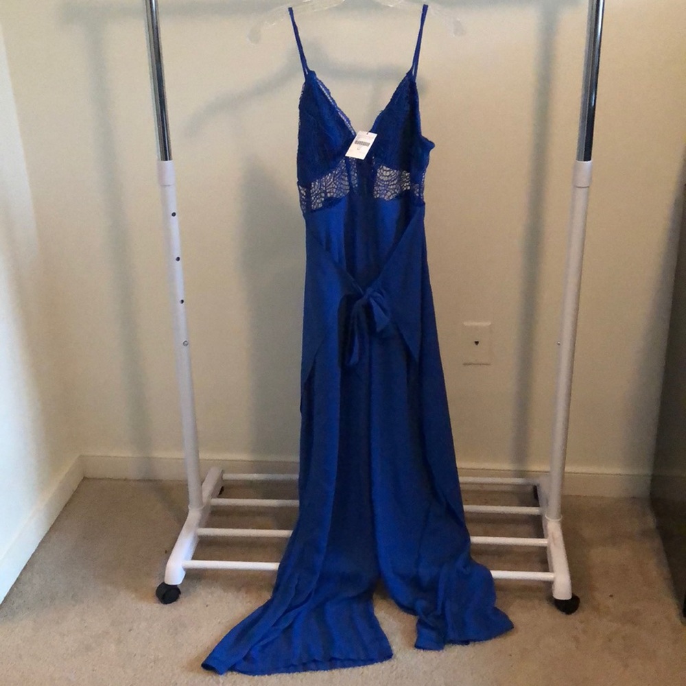 White and Blue Jumpsuits